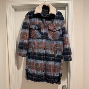 BlankNYC long quilted shacket